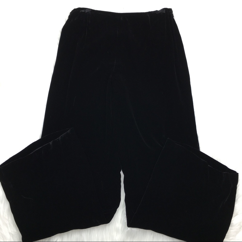 Ann Taylor wide leg velvet pants Sz 10
